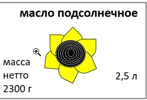 На рисунке представлен фрагмент упаковки майонеза используя информацию упаковки определите 225 215