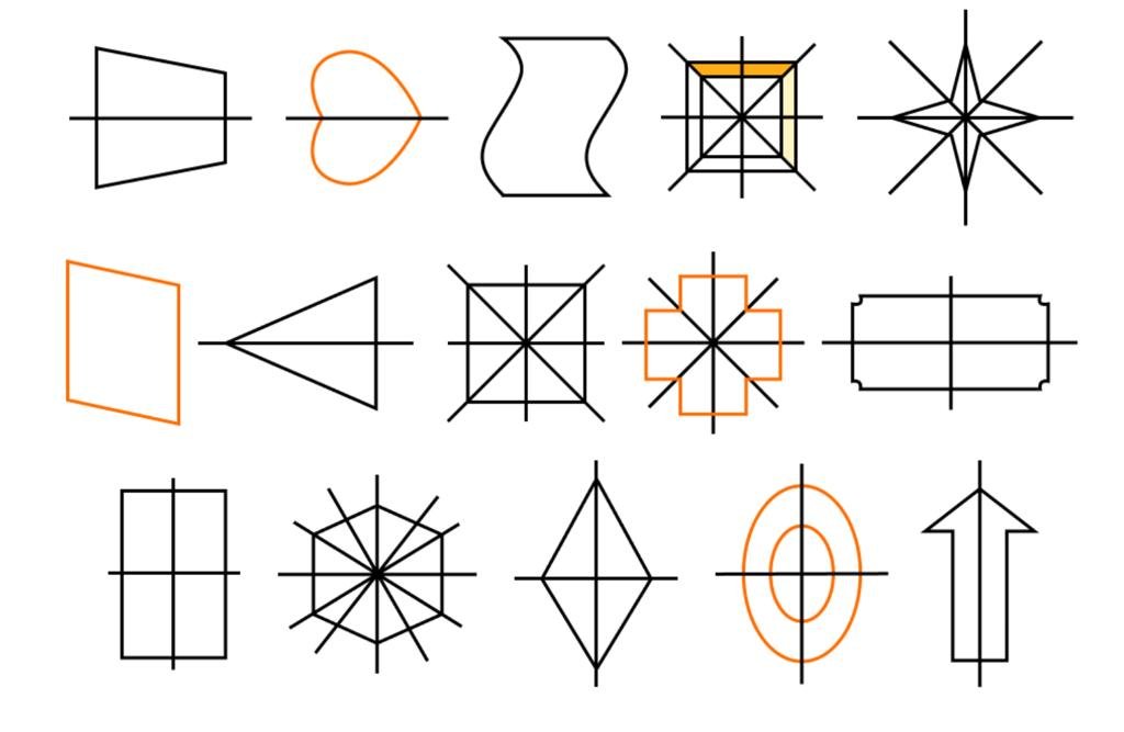 Виды симметрии с картинками